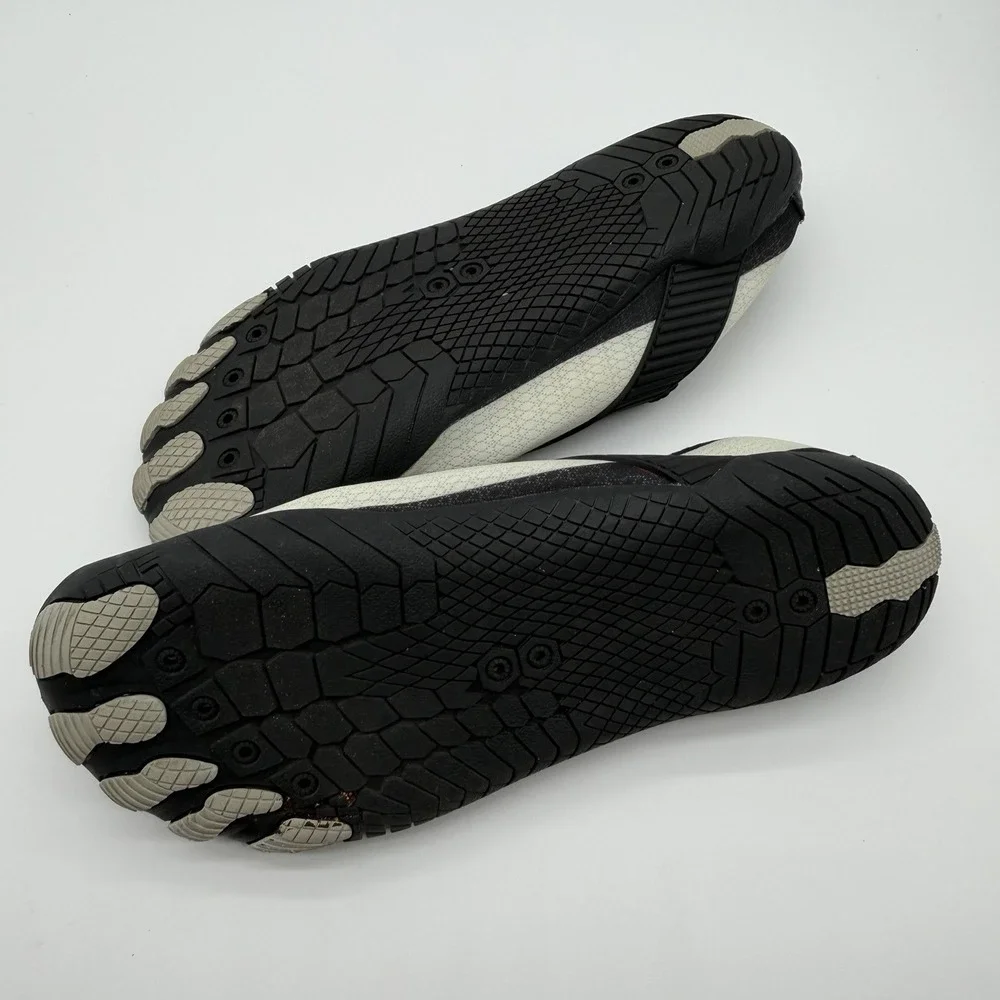 Bearefoot Men's Hazers Barefoot Zero Drop Running Shoes Black & White 44 / 11